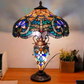 CDH 18" XLARGE Tiffany Mother-Daughter Vase Lamp 43cm Shade (15100)