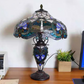 CDH 18" XLARGE Tiffany Mother-Daughter Vase Lamp 43cm Shade (15100)