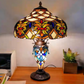 CDH 16" LARGE Tiffany Mother-Daughter Vase Lamp 40cm Shade (15009A)