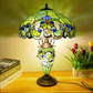 CDH 16" LARGE Tiffany Mother-Daughter Vase Lamp 40cm Shade (15080A)
