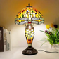 CDH 12" Tiffany Table Lamp with 30cm Shade (12076CS)