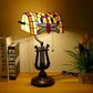 CDH Tiffany Reading Table Lamp with 26cm Shade (12047)