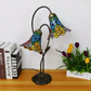 CDH LARGR Water Lily Flower Style Tiffany Table Lamp (12034H)