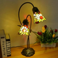 CDH LARGR Water Lily Flower Style Tiffany Table Lamp (12034F)