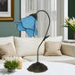 CDH LARGR Water Lily Flower Style Tiffany Table Lamp (12034T)