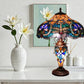 CDH 18" XLARGE Tiffany Mother-Daughter Vase Lamp 43cm Shade (15100)