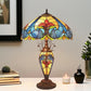 CDH 16" LARGE Tiffany Mother-Daughter Vase Lamp 40cm Shade (15011F)