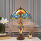 CDH 16" LARGE Tiffany Mother-Daughter Vase Lamp 40cm Shade (15011F)