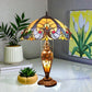 CDH 16" LARGE Tiffany Mother-Daughter Vase Lamp 40cm Shade (15011G)