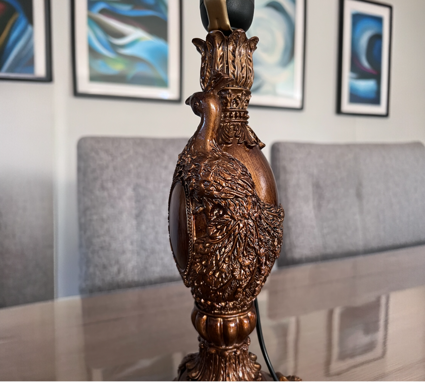 CDH Tiffany Table Lamp base 52.5cm high (17001)