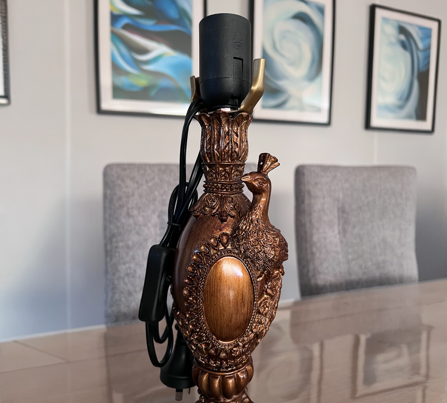 CDH Tiffany Table Lamp base 52.5cm high (17001)