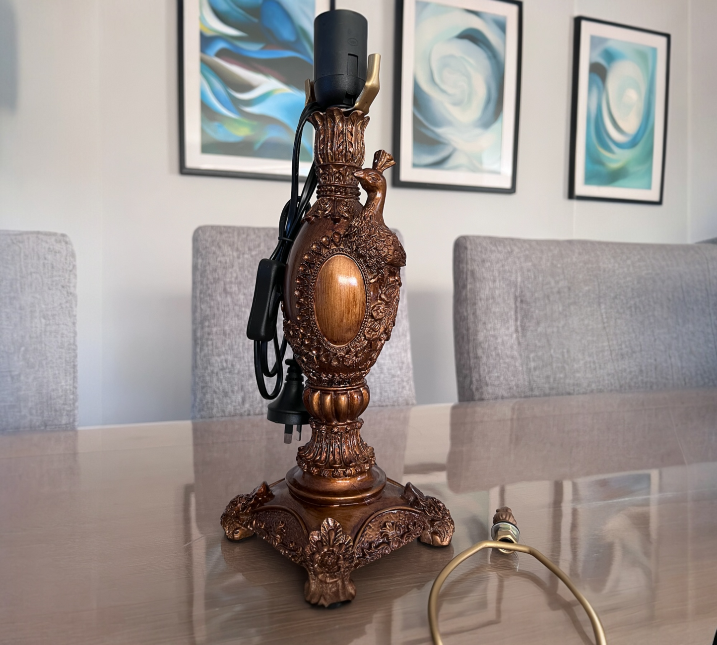 CDH Tiffany Table Lamp base 52.5cm high (17001)