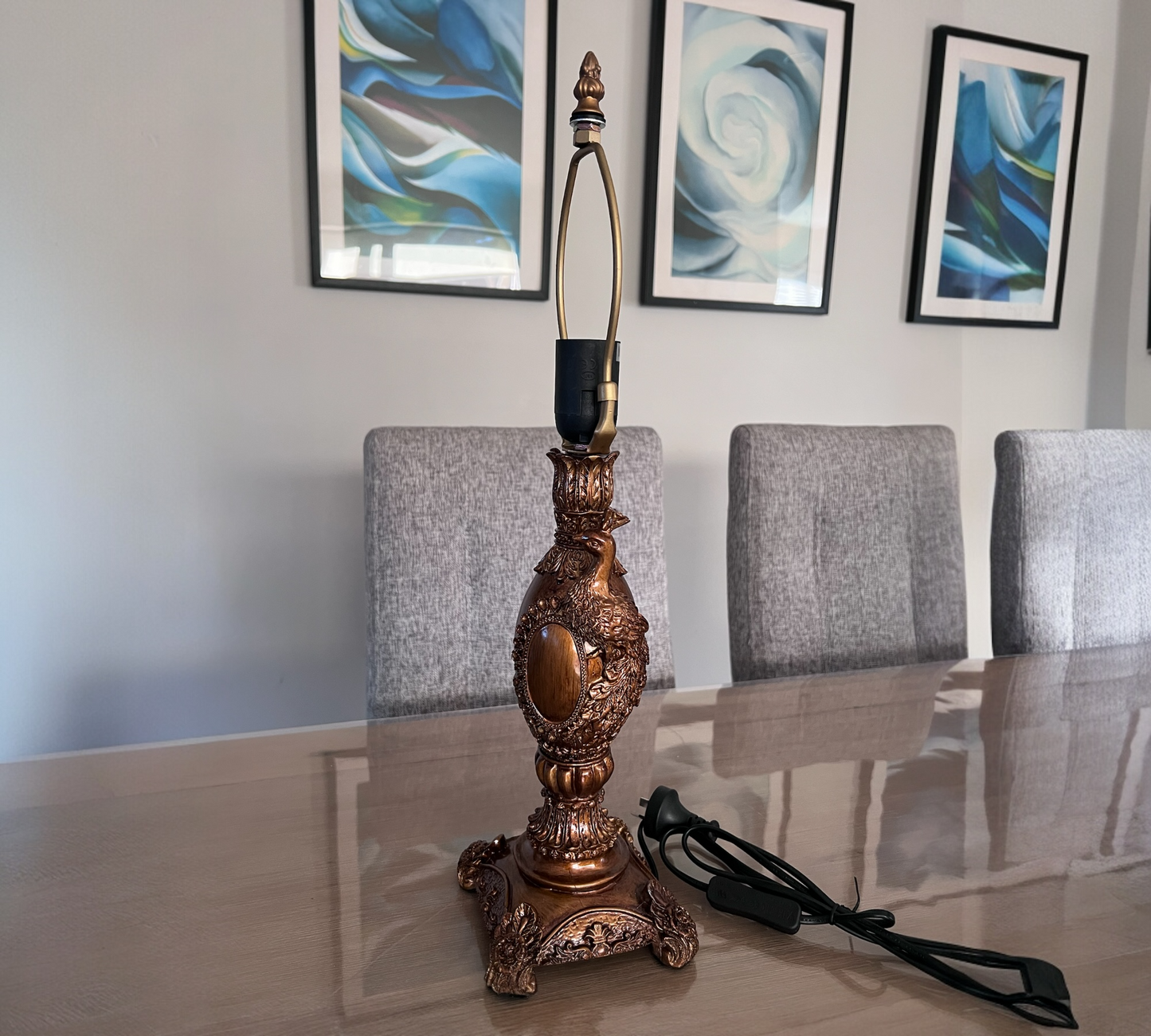 CDH Tiffany Table Lamp base 52.5cm high (17001)