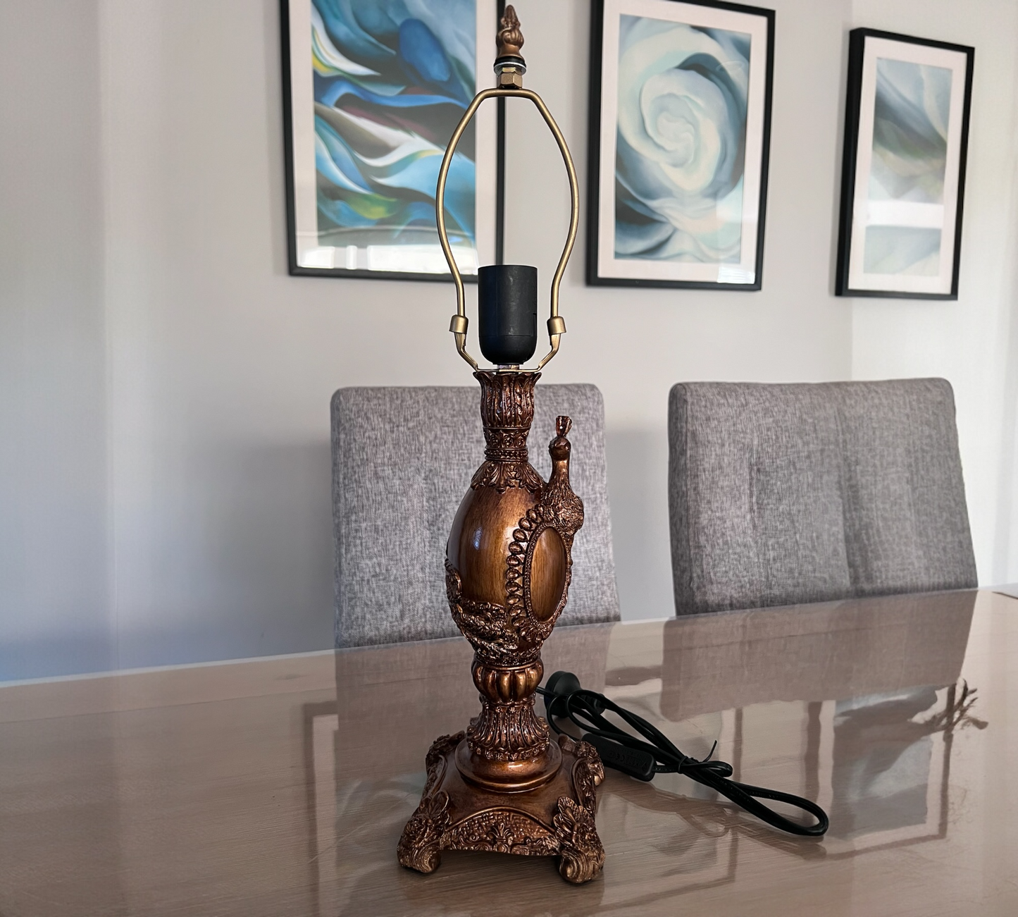 CDH Tiffany Table Lamp base 52.5cm high (17001)