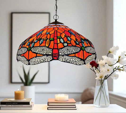 CDH 16" Tiffany Pendant Lamp 40cm shade (23001C)