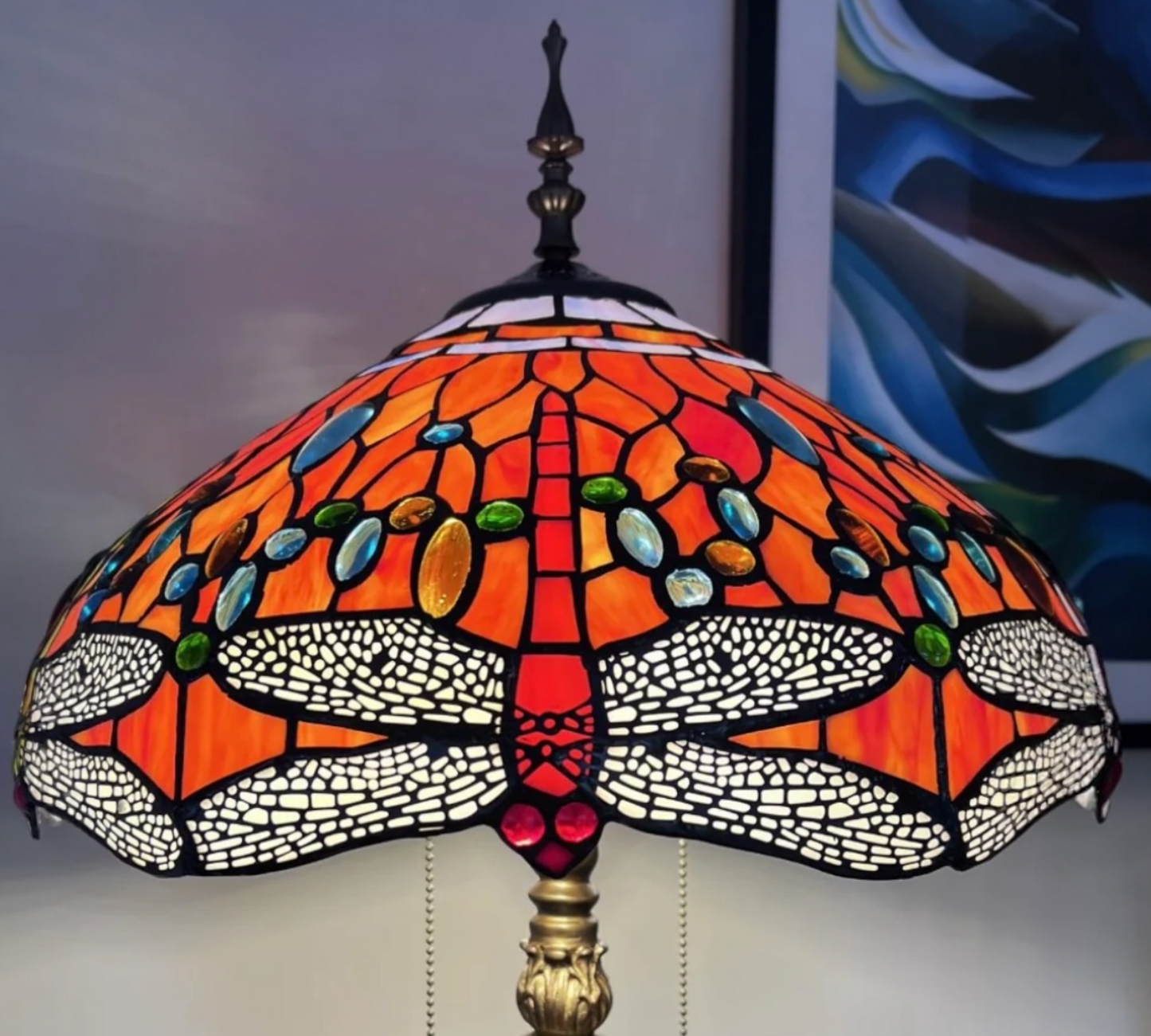 CDH 16" Tiffany Pendant Lamp 40cm shade (23001C)