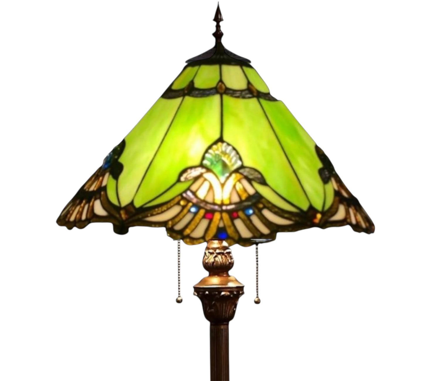 CDH Tiffany Floor Lamp (16001) 16" 40CM Shade
