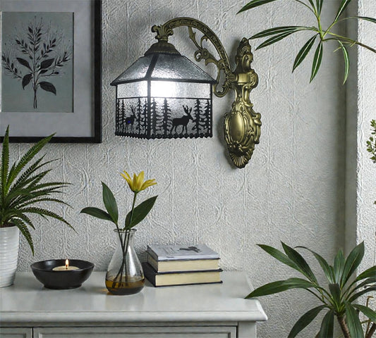 CDH Tiffany Wall Lights with 13cm Shade (15014Q)