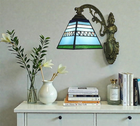 CDH Tiffany Wall Lights with 15cm Shade (15022Q)