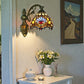 CDH Tiffany Wall Lights with 19cm Shade (12011W)
