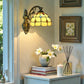 CDH Tiffany Wall Lights with 20cm Shade (12103W)