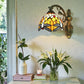 CDH Tiffany Wall Lights with 20cm Shade (12035Q)