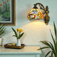 CDH Tiffany Wall Lights with 20cm Shade (12064Q)