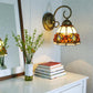 CDH Tiffany Wall Lights with 16cm Shade (26001W)