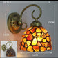 CDH Tiffany Wall Lights with 16cm Shade (26002BW)