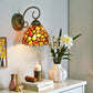 CDH Tiffany Wall Lights with 16cm Shade (26002BW)