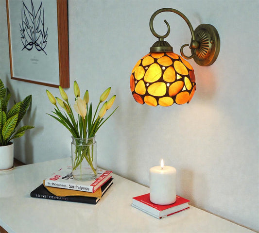CDH Tiffany Wall Lights with 16cm Shade (26003W)