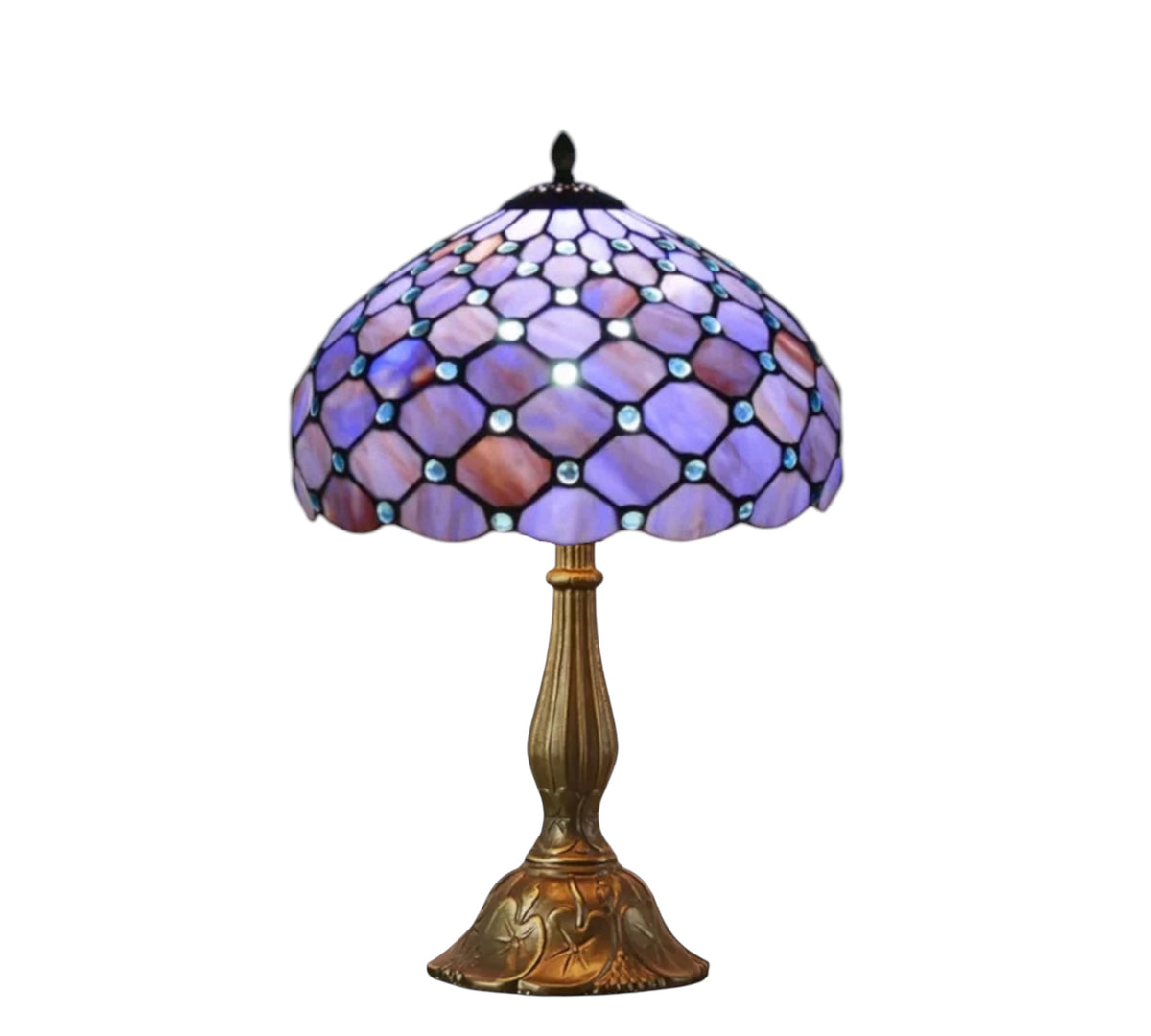 CDH 12" Tiffany Table Lamp (12021E）