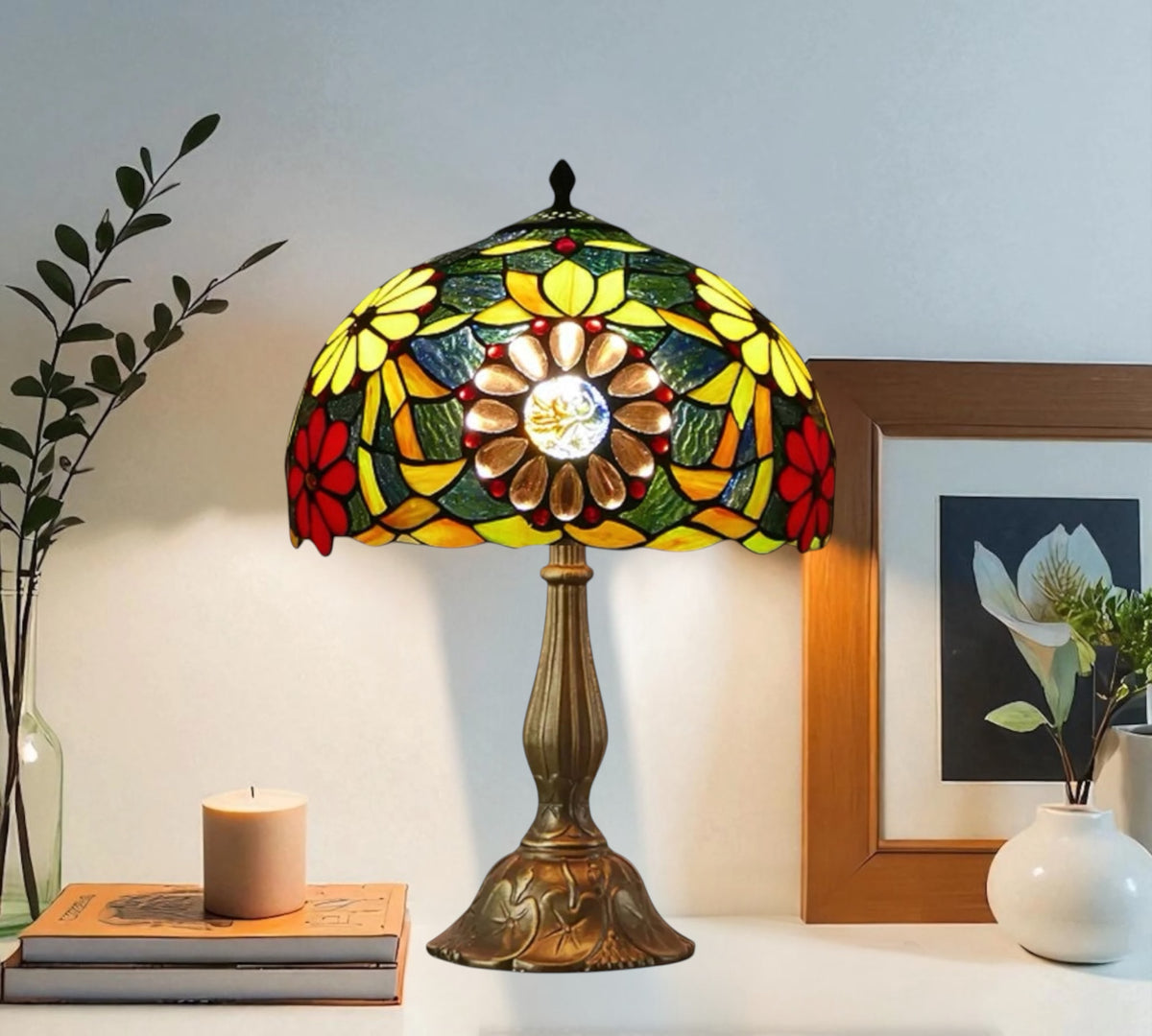 CDH 12" Tiffany Table Lamp (12100)