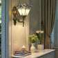 CDH Tiffany Wall Lights with 16cm Shade (26012W)