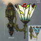 CDH Tiffany Wall Lights with 16cm Shade (26013W)