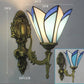 CDH Tiffany Wall Lights with 19cm Shade (26015W)