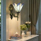 CDH Tiffany Wall Lights with 19cm Shade (26015W)