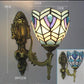 CDH Tiffany Wall Lights with 15cm Shade (15036WU)