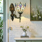 CDH Tiffany Wall Lights with 15cm Shade (15036WU)