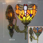 CDH Tiffany Wall Lights with 16cm Shade (12062W1)