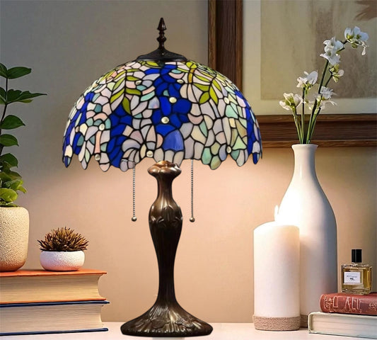 CDH 16" Tiffany Table Lamp 40cm Shade (16039)