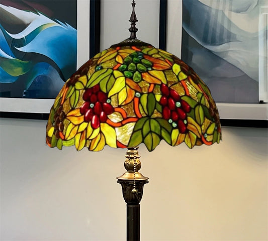 CDH Tiffany Floor Lamp (16059) 16" 40CM Shade