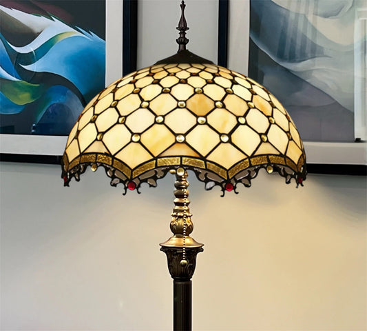 CDH Tiffany Floor Lamp (16058) 16" 40CM Shade