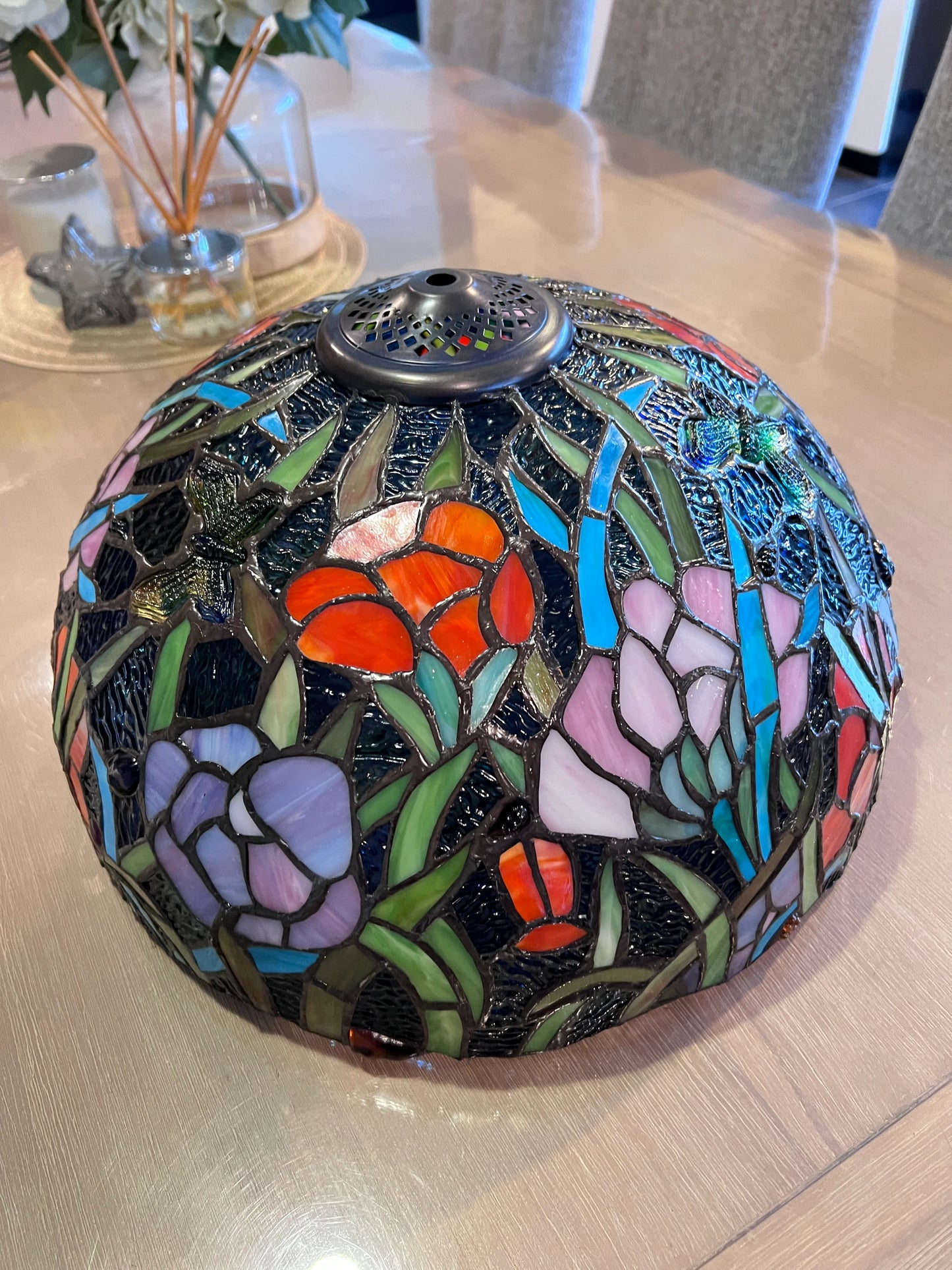 CDH Tiffany Floor Lamp (16073) 16" 40CM Shade
