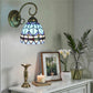 CDH Tiffany Wall Lights with 15cm Shade (12101QR)