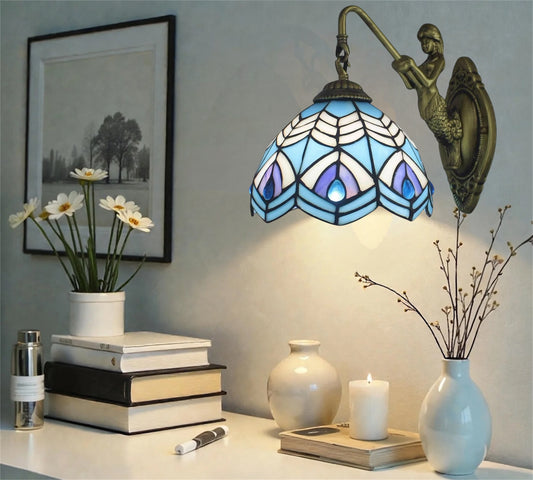 CDH Tiffany Wall Lights with 20cm Shade (15036QW)