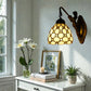 CDH Tiffany Wall Lights with 15cm Shade (12021Q)