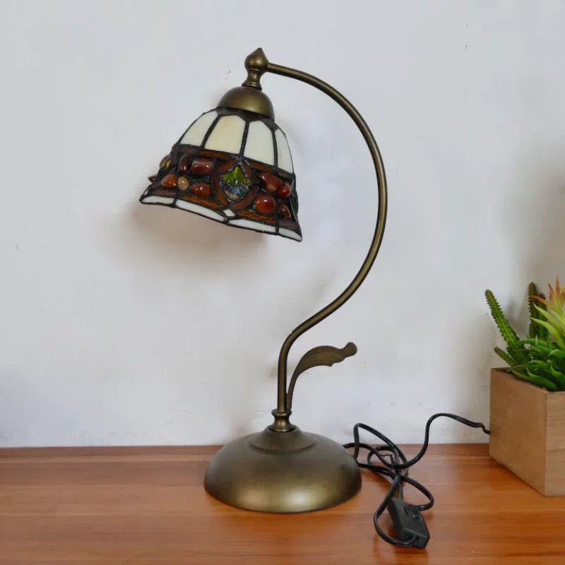 CDH Tiffany Table Lamp with 15cm Shade (26001)