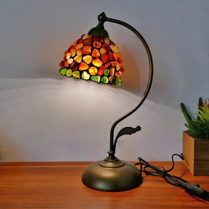 CDH Tiffany Table Lamp with 15cm Shade (26002R)