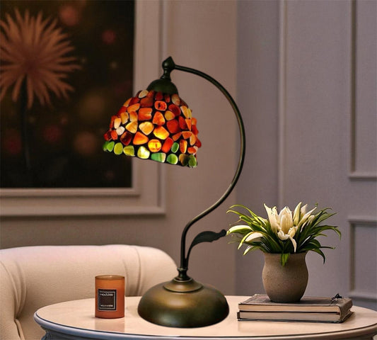 CDH Tiffany Table Lamp with 15cm Shade (26002R)